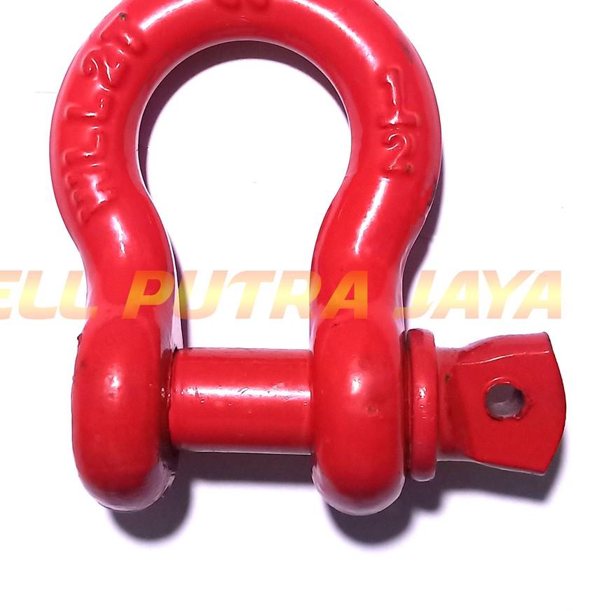 Omega Shackle Đỏ 1 / 2 "Sức Chứa 2 Tấn