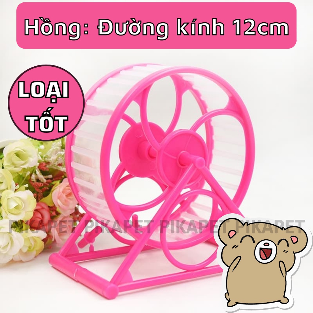 Wheel chạy di động cho hamster.