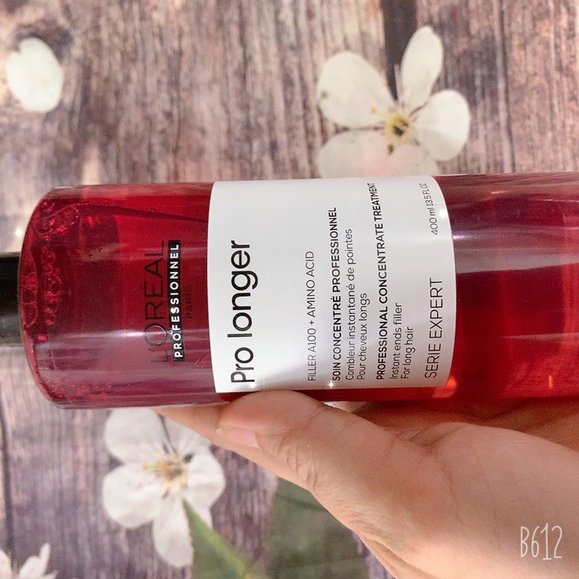 Tinh chất dưỡng tóc giúp tóc dài và dày hơn Loreal Pro Longer 400ml