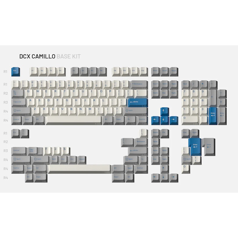 Bộ set keycap DROP DCX CAMILLO - Base kit