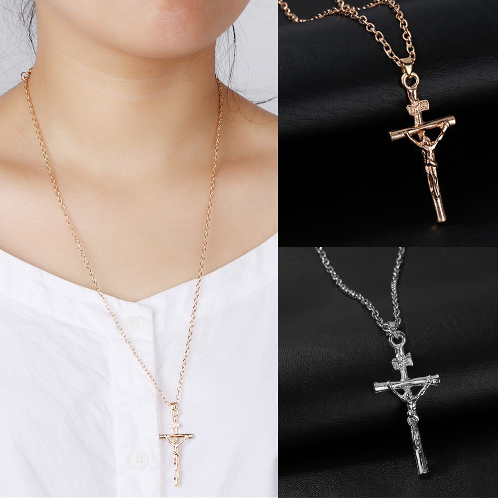 Vòng cổ Mạ Vàng 18K Mặt Thánh Giá