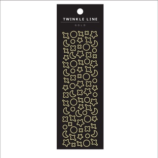 Sticker lấp lánh phong cách hàn Quốc, trang trí sổ tay toploader