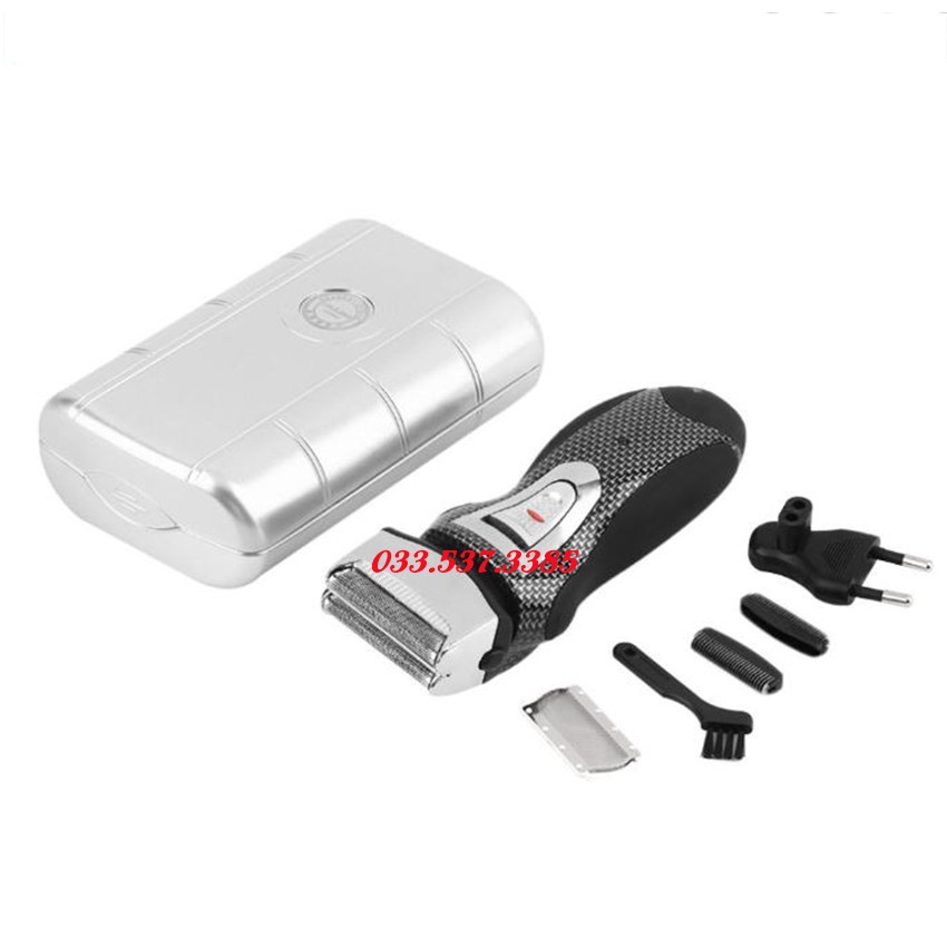 Máy cạo râu, đồ cạo râu RSCW 8700 lưỡi kép công suất 3W