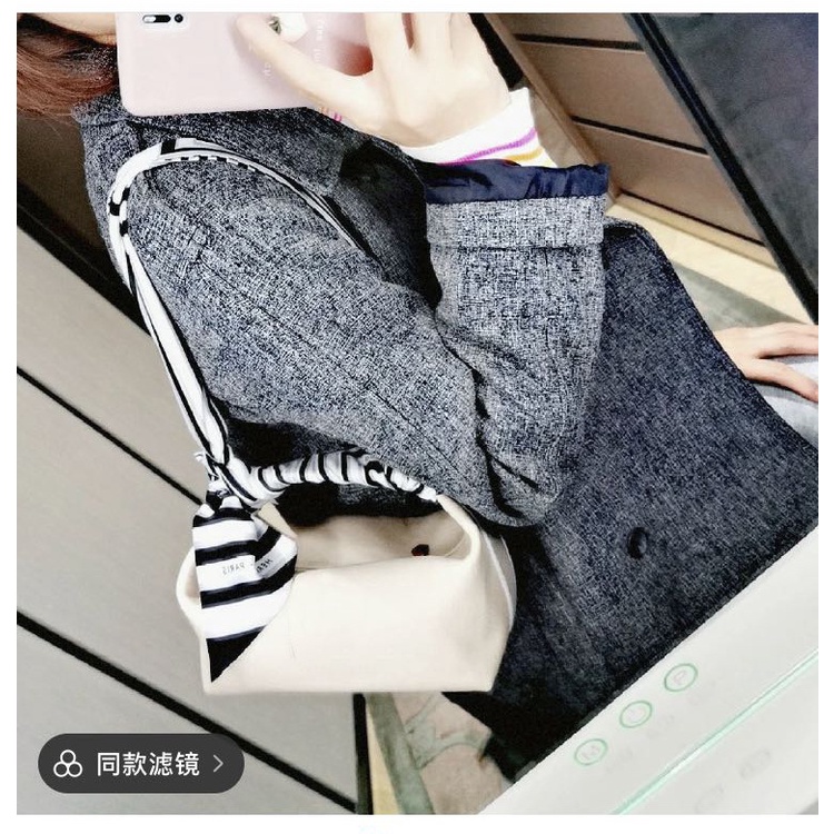 Túi xách JASMIN NOIR da PU thiết kế đơn giản thời trang cho nữ