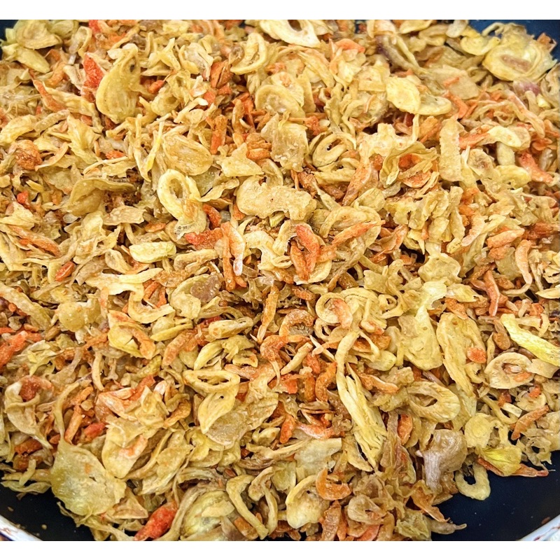 Set bánh tráng phơi sương + Muối tôm hành phi loại ngon