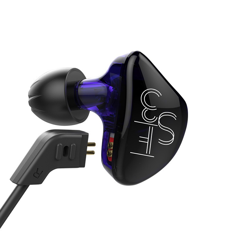 KZ ES3 Hybrid Dynamic And Balanced Armature Earphone In Ear HIFI DJStereo Headset Suitable Bluetooth