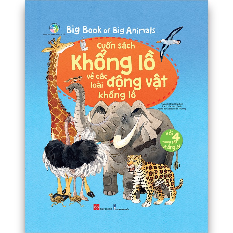 Sách - Big book - Cuốn sách khổng lồ về các loài động vật khổng lồ | WebRaoVat - webraovat.net.vn