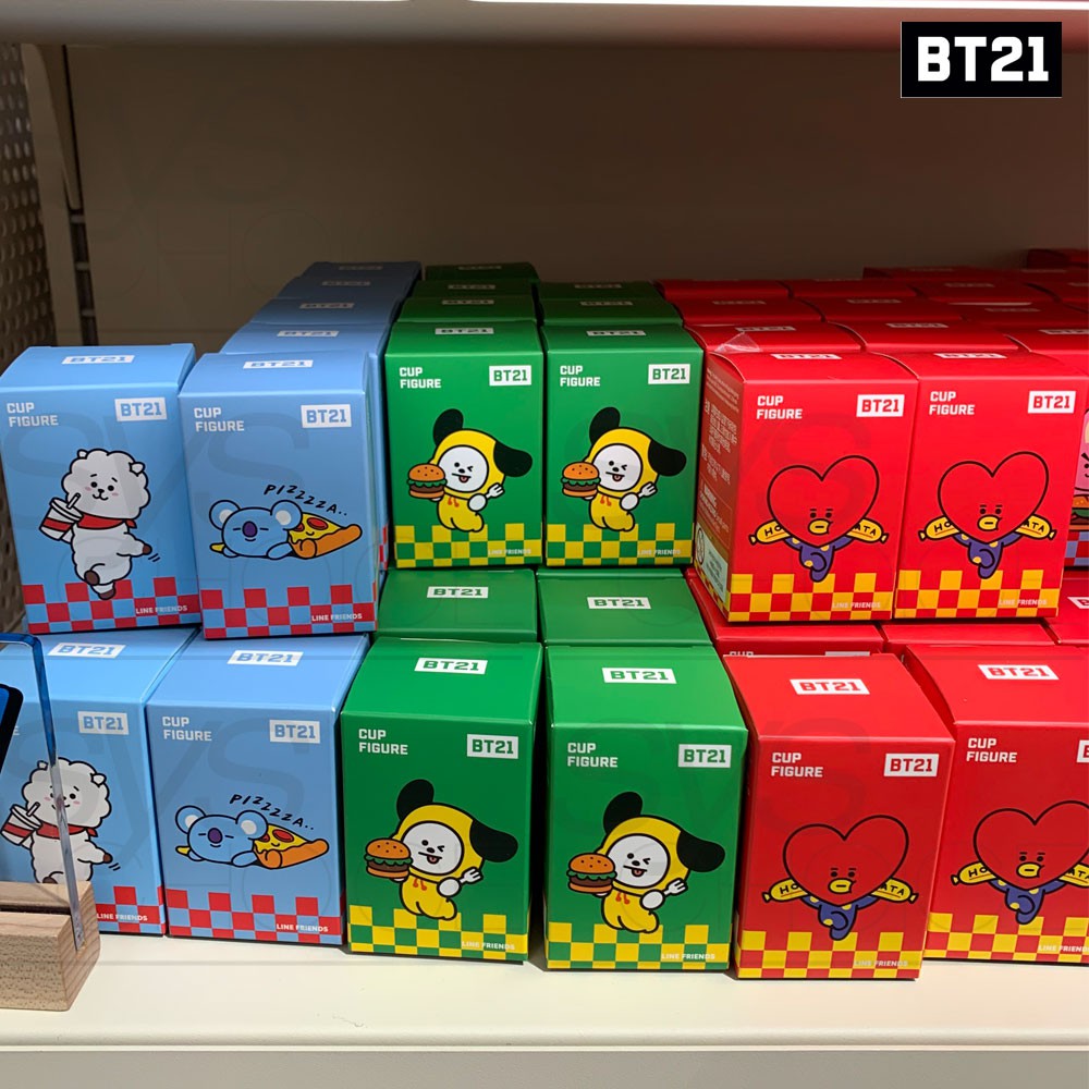 BTS BT21 Chính thức Cúp Hàng hóa Hình BITE Ver Uống Marker