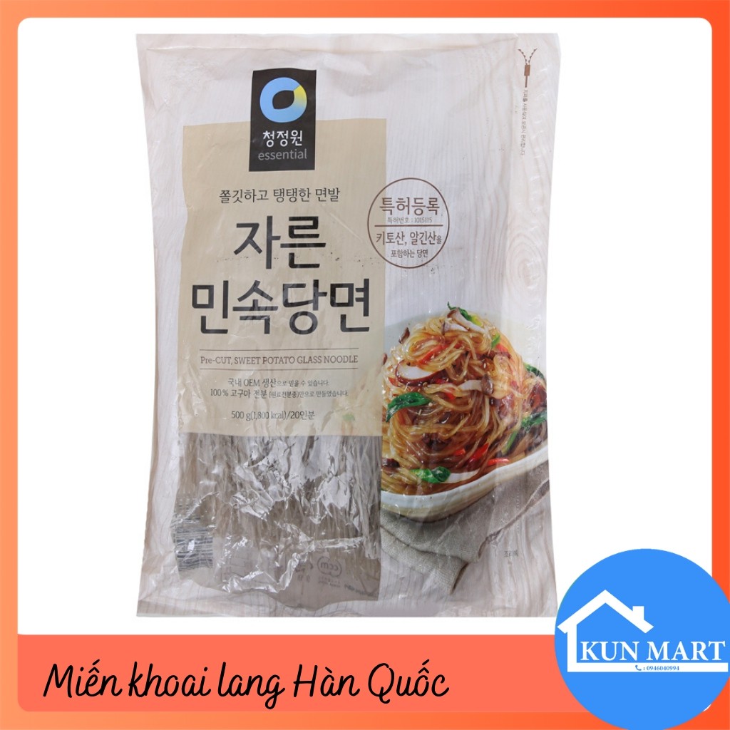 Miến Hàn Quốc FREESHIPMiến Khoai Lang Hàn Quốc  Dai Ngon Hấp Dẫn 1000g
