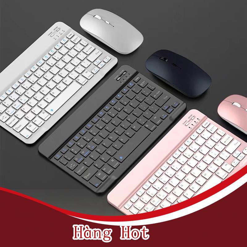 Bàn phím Bluetooth không dây mini cho Ipad Apple Iphone điện thoại / máy tính bảng Android Windows IOS 7" 8"