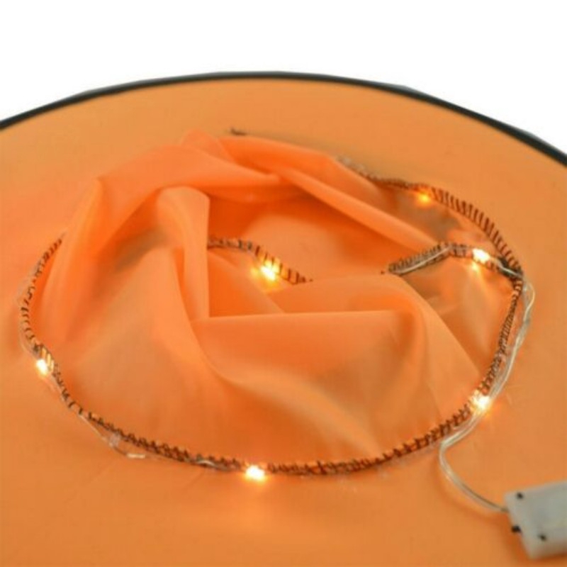 Đèn LED trang trí Halloween hình mũ phù thủy