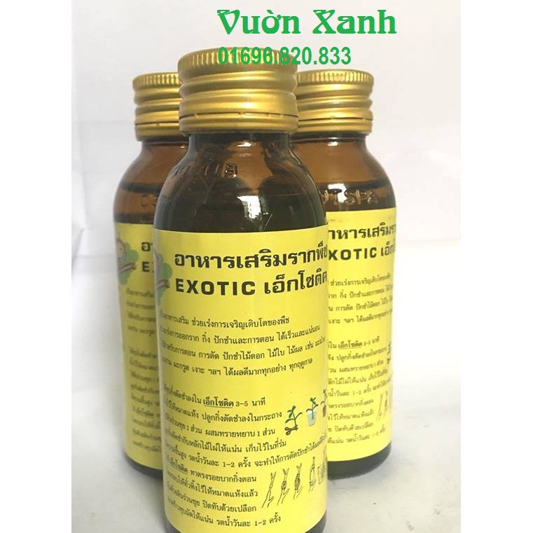( SIÊU RẺ ) Kích rễ Thái Lan Siêu mạnh Exotic 100ml