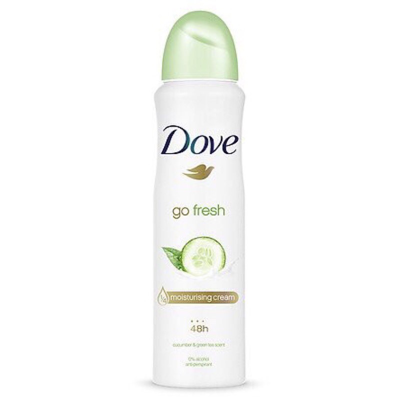 [Hà Nội] Xịt khử mùi toàn thân Dove 150ml USA