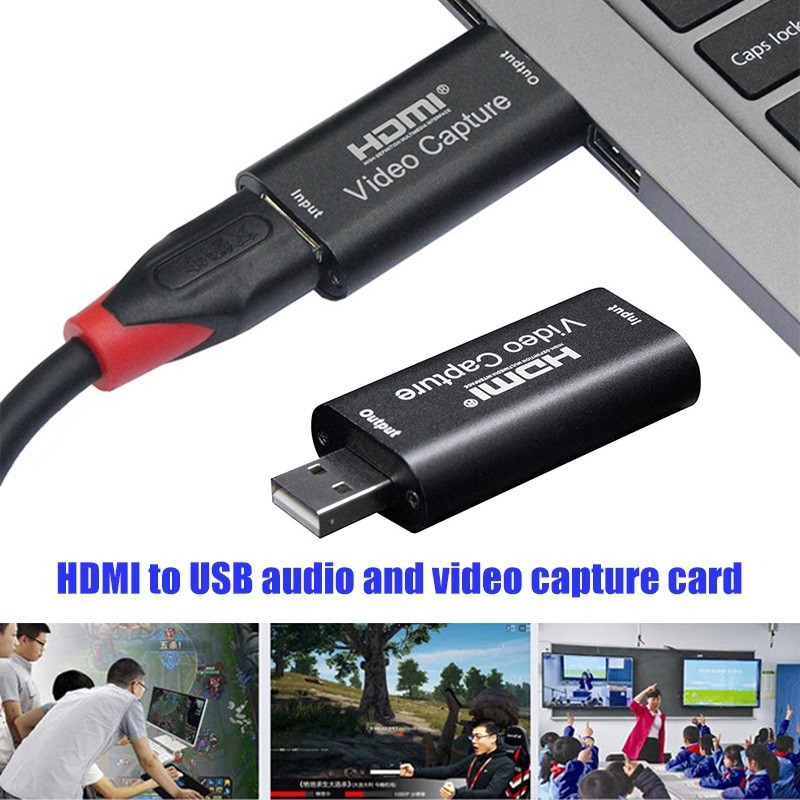 HDMI video capture - Cáp chuyển HDMI sang USB - Thiết bị livestream online