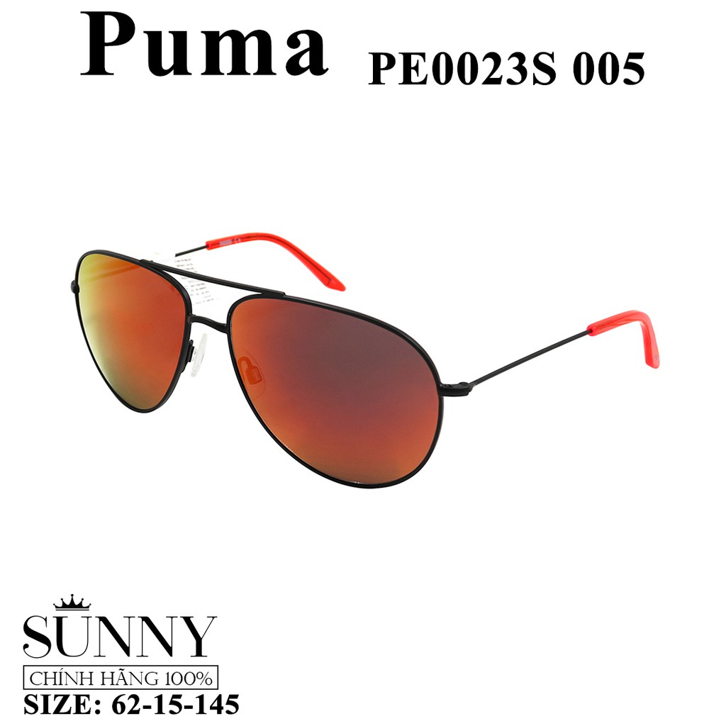 [Mã FARSBR241 giảm 15k đơn 0đ] PE0023S - mắt kính Puma chính hãng ITALIA, bảo hành toàn quốc