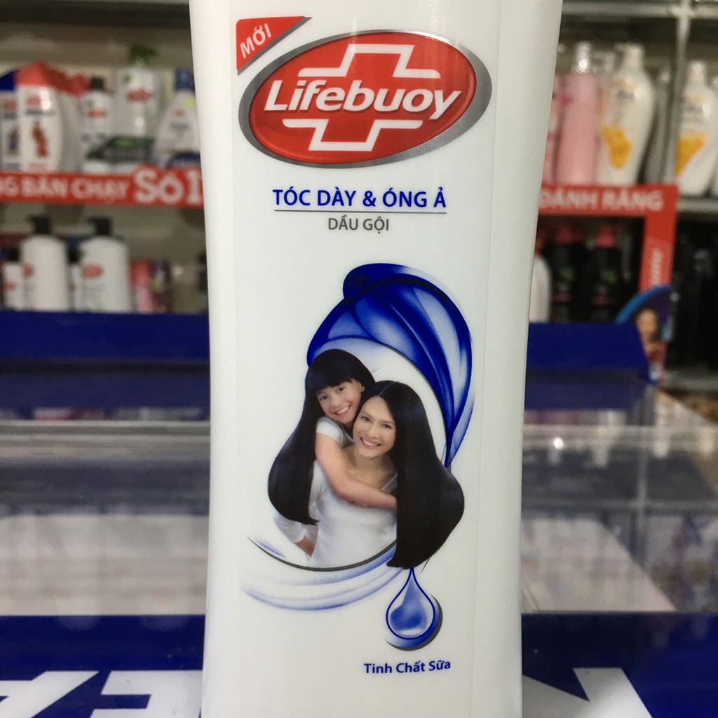Dầu Gội Lifebuoy Tóc Dày Óng Ả 320g