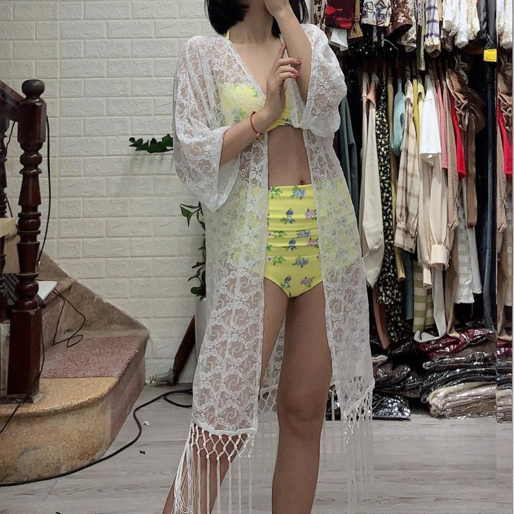 Áo khoác ren đi biển, áo choàng ngoài bikini che kín đáo Bikini191 ་ | BigBuy360 - bigbuy360.vn
