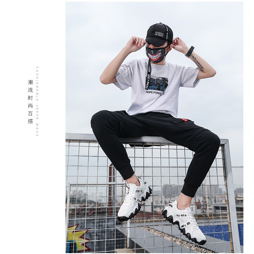 Giày sneaker thể thao nam đế lượn sóng phối màu siêu đẹp hottrend 2020 | BigBuy360 - bigbuy360.vn