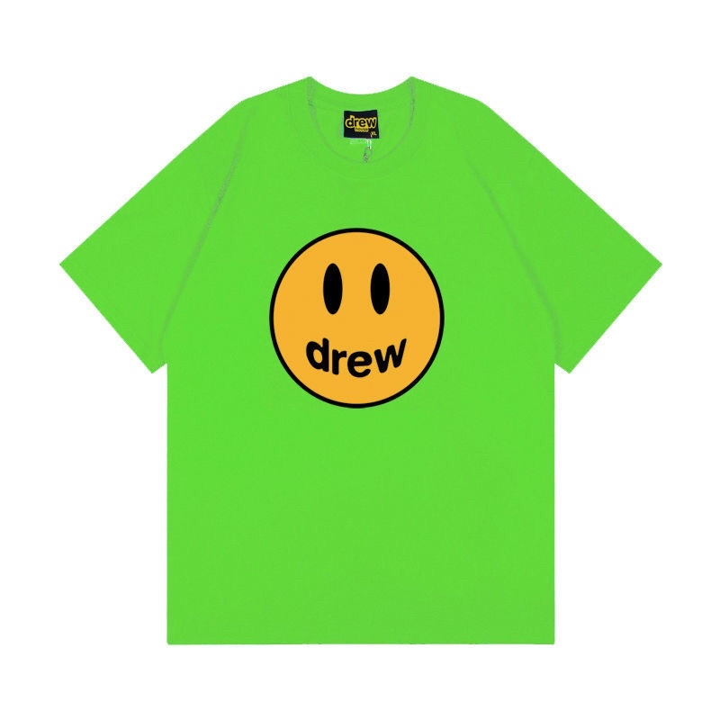Áo phông D.R.E.W tay lỡ hình mặt cười_15 màu