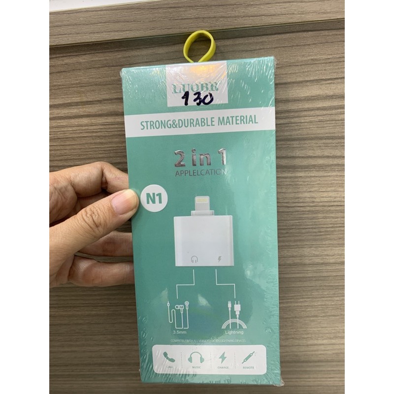 Bộ chuyển tiêu chuẩn đổi cổng Lightning sang Jack Audio 3.5mm