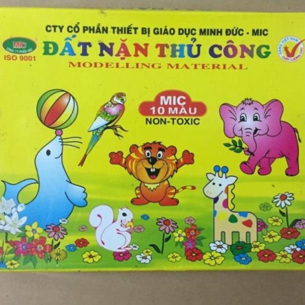 Hộp đất nặn Mic (5màu/10màu) hàng công ty
