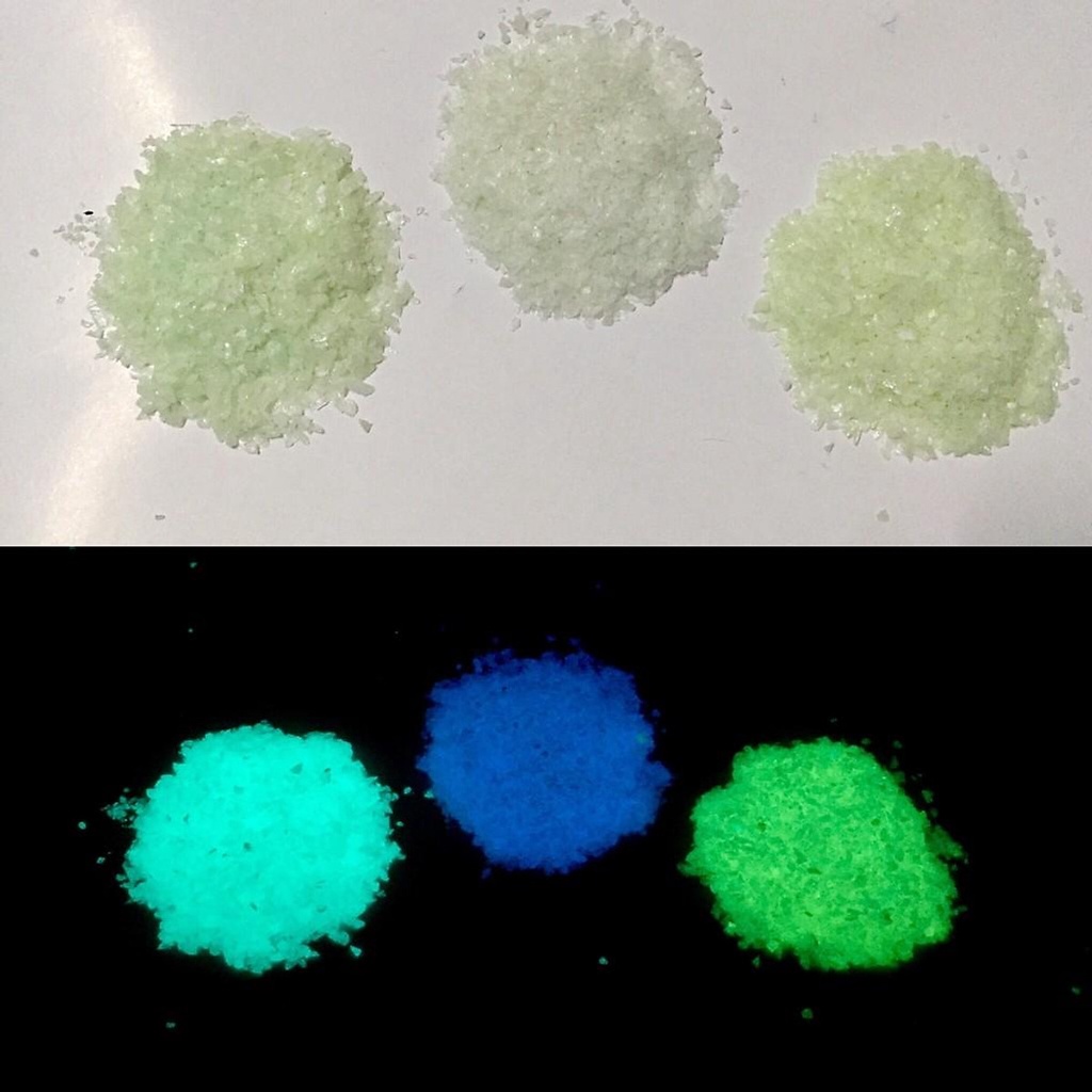 Đá phản quang trang trí sân vườn sỏi huỳnh quang lát sân vườn,bể cá - Đá vụn dạ quang phát sáng trong đêm