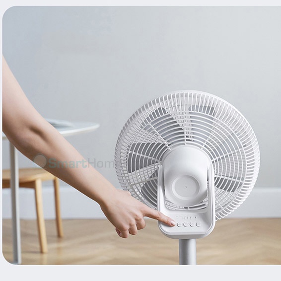 Quạt tích điện đối lưu Smartmi Xiaomi Gen 3 PRO Circulation Fan - Tích hợp pin, động cơ không gây tiếng ồn