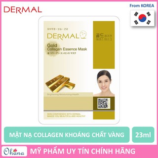 [Cực Hot] Mặt Nạ Dermal Collagen Dưỡng Da Khoáng chất Vàng - Hàn Quốc