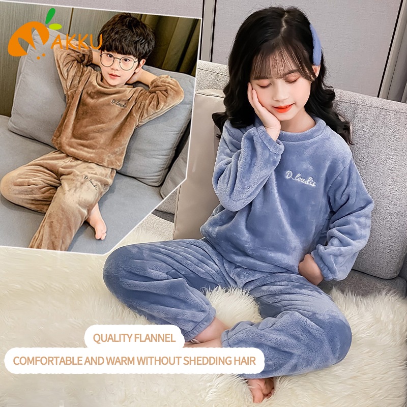 Bộ Đồ Ngủ flannel Xinh Xắn Dành Cho Bé