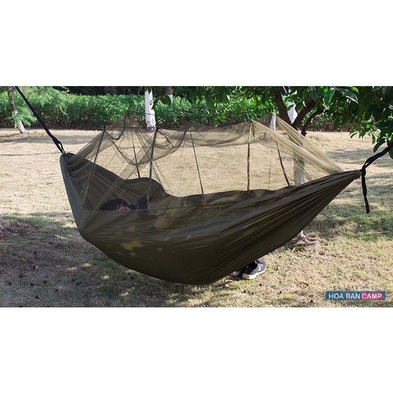 Võng Dã Ngoại Kèm Màn Chống Côn Trùng | 210T