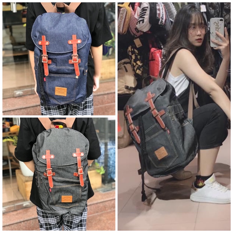 BALO LEVIS CHẤT LIỆU DENIM