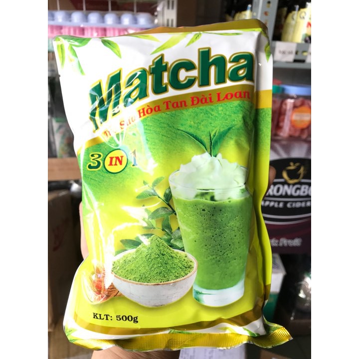 Trà Sữa Matcha hòa tan đài loan - Gói 500g