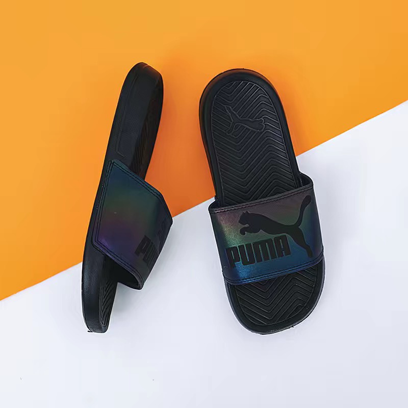 Dép thể thao Puma phối da lộn sành điệu cho nam