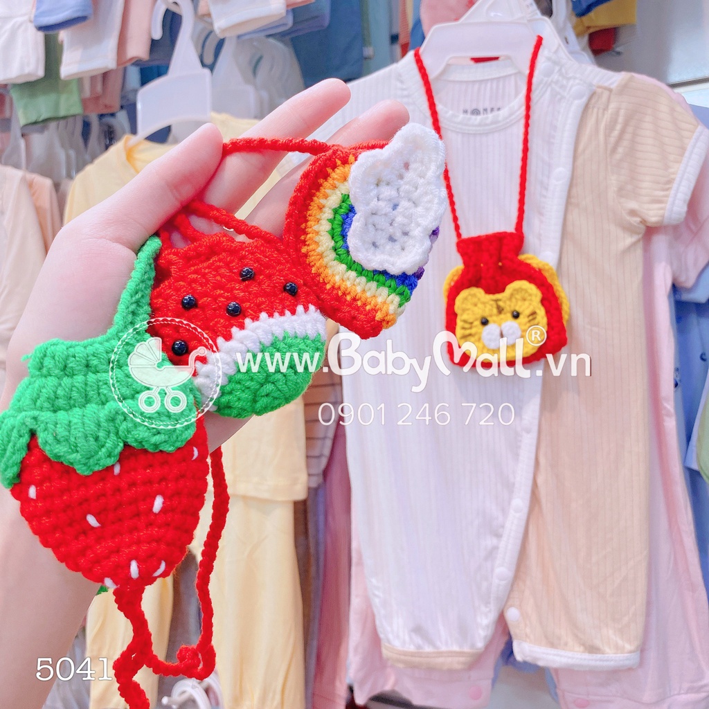 Túi đeo đựng tỏi mini siêu xinh cho bé