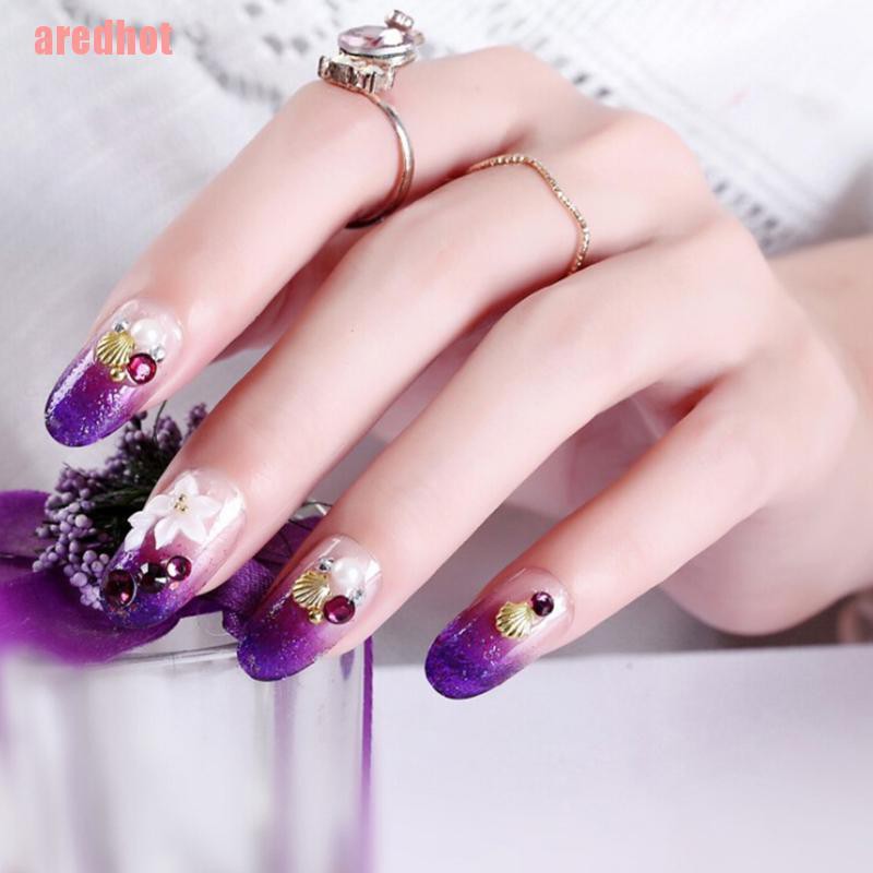 Bộ 24 Chiếc Nhẫn Đính Đá Tím Phong Cách