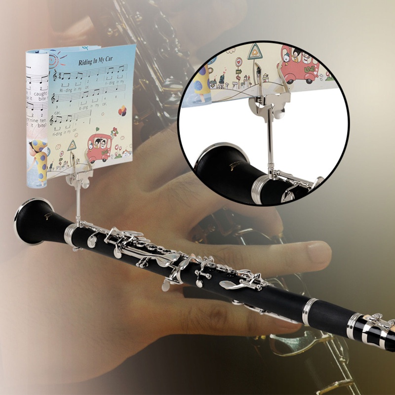 Giá Đỡ Kèn Clarinet Mini Bằng Hợp Kim Nhôm Tiện Dụng