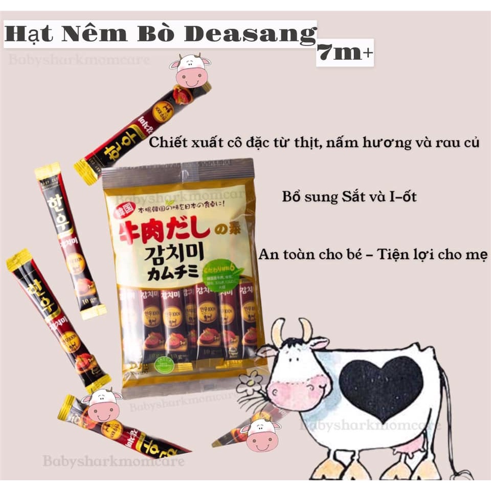 Bột Nêm Bò Nấm Deasang Nội Địa Nhật 120gr Cho Bé Ăn Dặm Bổ Sung Magie Sắt Vitamin Giúp Bé Ăn Ngon Hấp Thu Tốt Date 2023