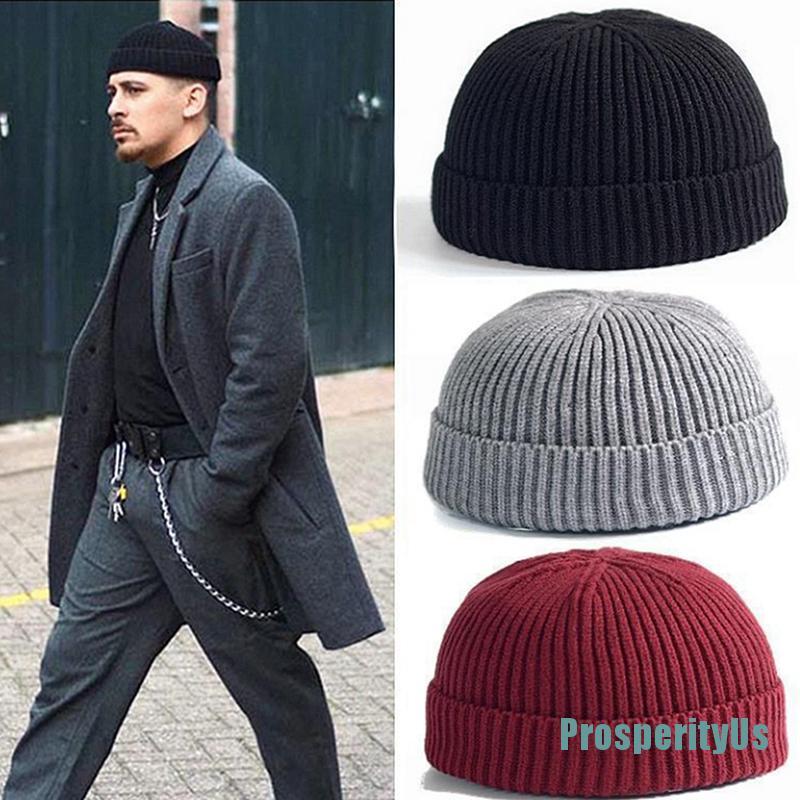 Mũ Len Beanie Ấm Áp Mùa Đông Mới Cho Nam Và Nữ