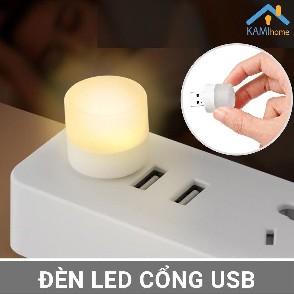 Đèn led cho phòng ngủ và trợ sáng bàn làm việc cắm cổng USB kiểu Bóng đèn Bud mã 26017