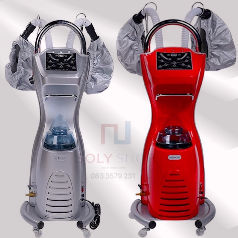 Máy hấp dầu dạng đứng 3 lá đồng ozon