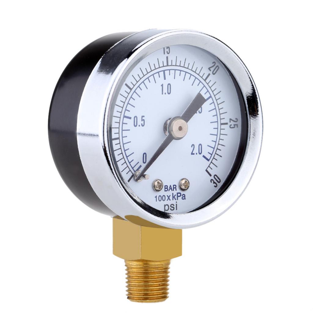 Đồng Hồ Đo Áp Suất Không Khí Bubble Shop61 0-30psi 0-2bar