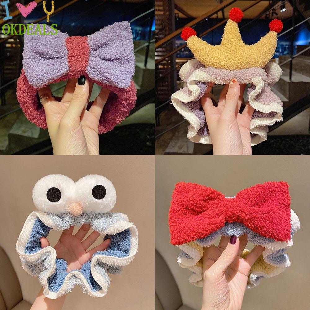 Băng đô cài tóc bằng vải bông co giãn chống trượt phong cách hàn quốc đáng yêu cho nữ