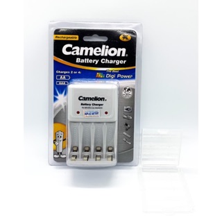 Bộ Sạc Pin AA / AAA Camelion 8 Khe Sạc Tặng Kèm Hộp Đựng Pin