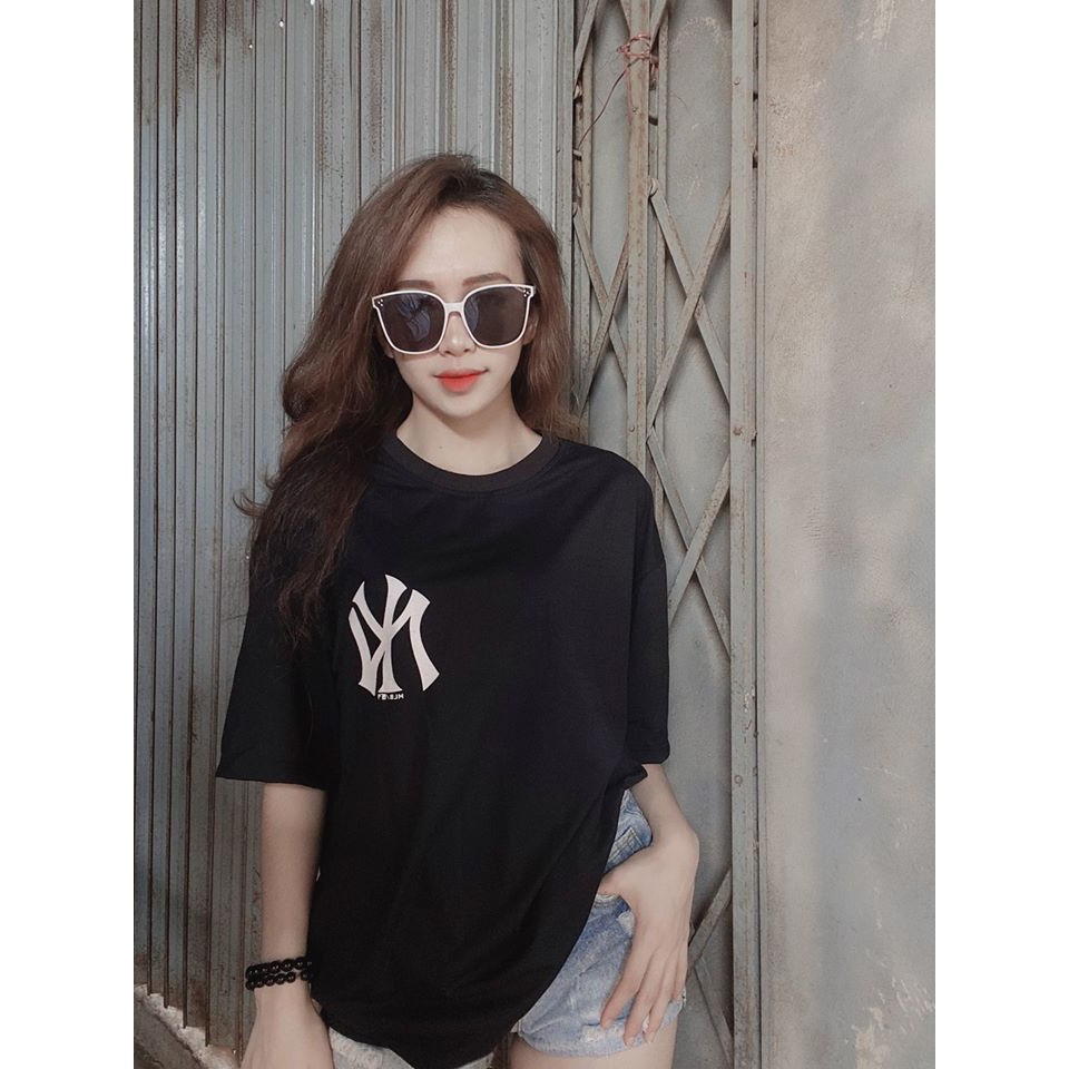 Áo thun tay lỡ NY ĐEN/TRẮNG ❤️/Nam nữ unisex | BigBuy360 - bigbuy360.vn