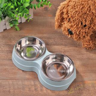 Khay Đựng Thức Ăn Cho Thú Cưng Bằng Thép Không Gỉ