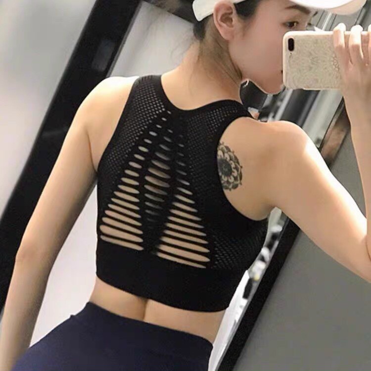 Aó bra tập gym yoga thể thao nữ kèm mút lót Bin Sport A177