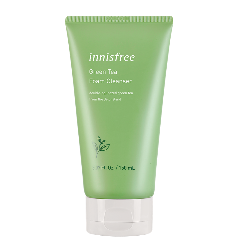 Sữa rửa mặt dưỡng ẩm Innisfree chiết xuất trà xanh làm sạch da 150ml