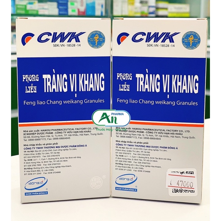 TRÀNG VỊ KHANG Giảm chướng bụng đầy hơi