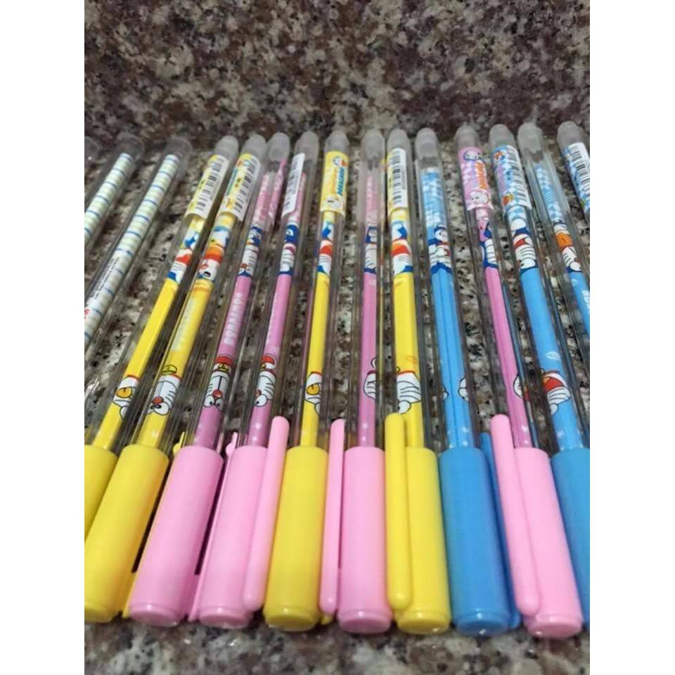 Bộ bút bi 12 chiếc/hộp tẩy xóa được sau khi viết hiệu Doraemon ngộ nghĩnh mã LU2897