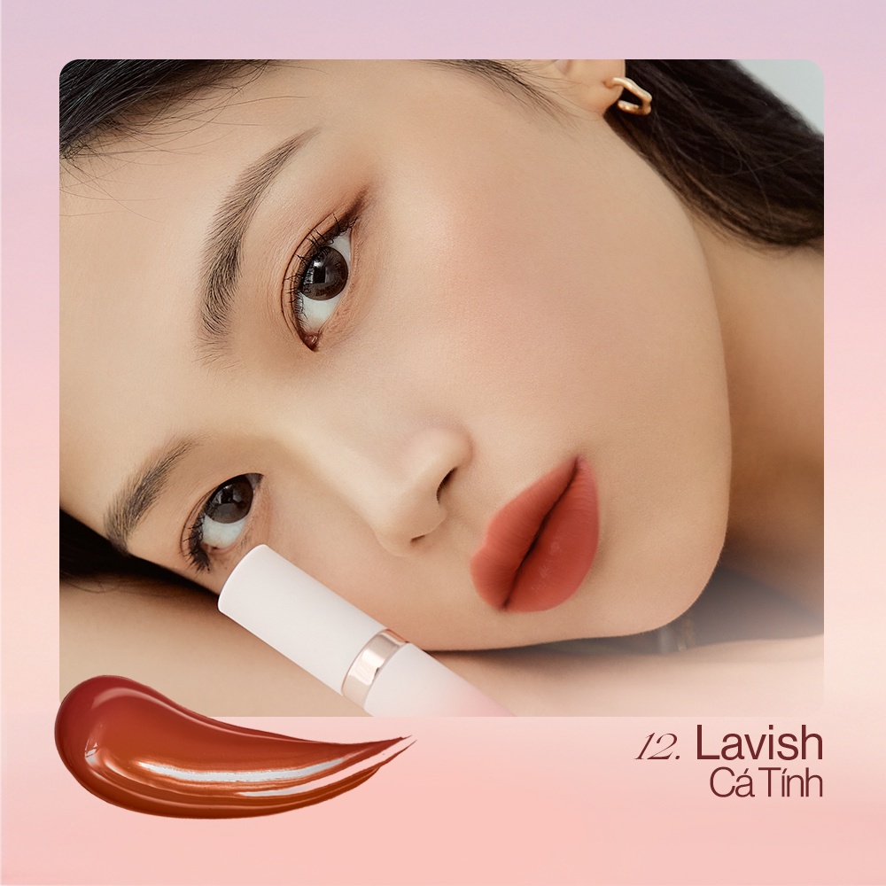 [Phiên Bản Nâng Cấp PONY x Gilaa] Son Kem Lì, Mịn Mượt Lâu Trôi Hàn Quốc Gilaa Long Wear Lip Cream 5g